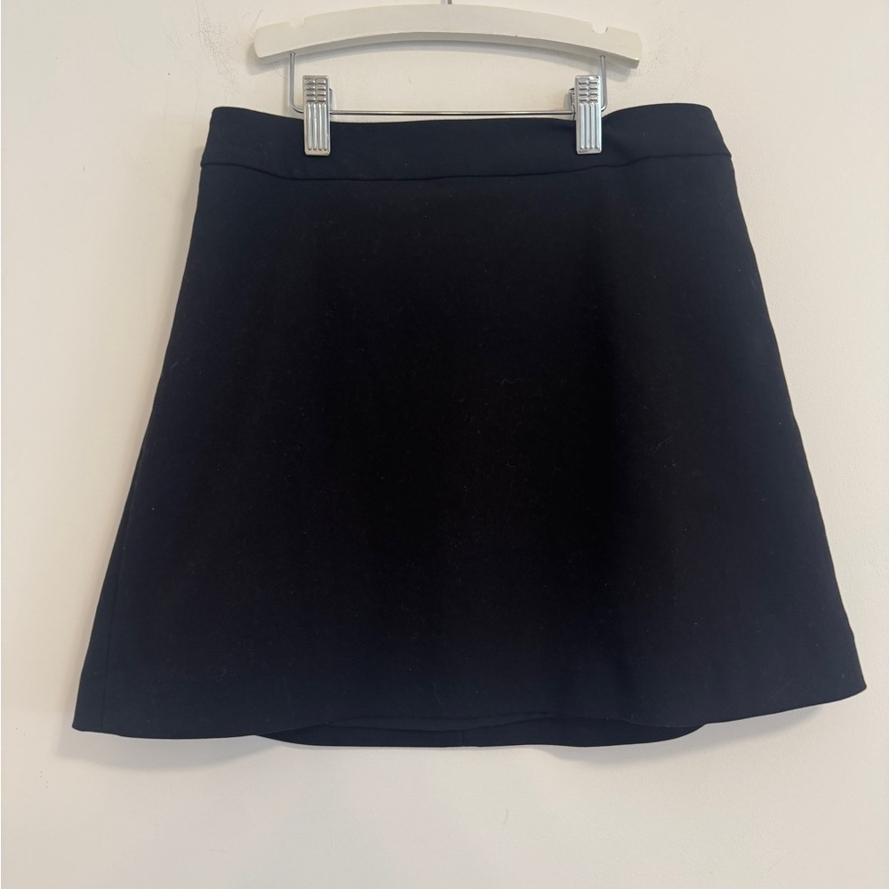 Express Elegant Black A-Line Skirt